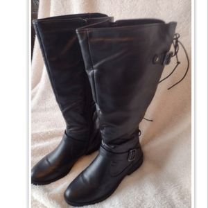 Women's Tall Black Boots